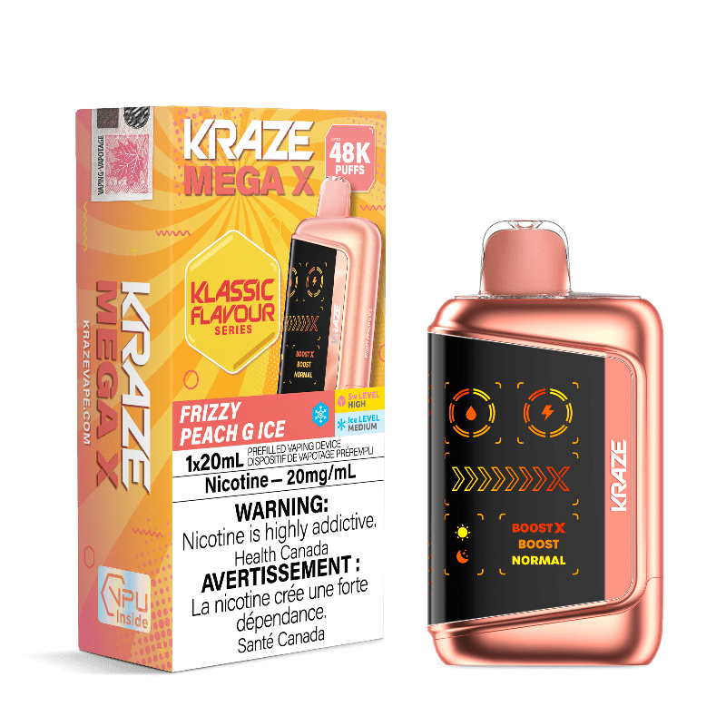 KRAZE MEGA 48K - Frizzy Peach G Ice