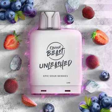 Level X Flavour Beast Unleashed Boost G2 Epic Sour Berries 20mg