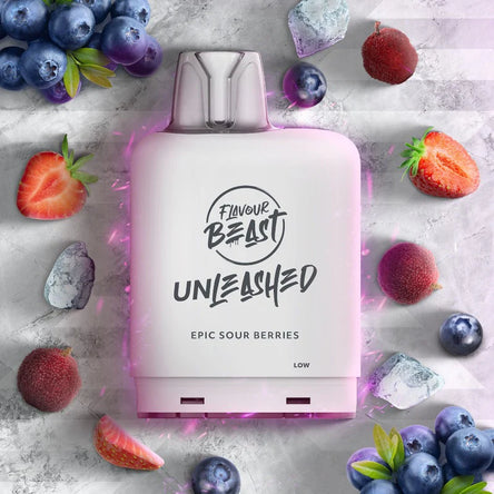 Level X Flavour Beast Unleashed Boost G2 Epic Sour Berries 20mg