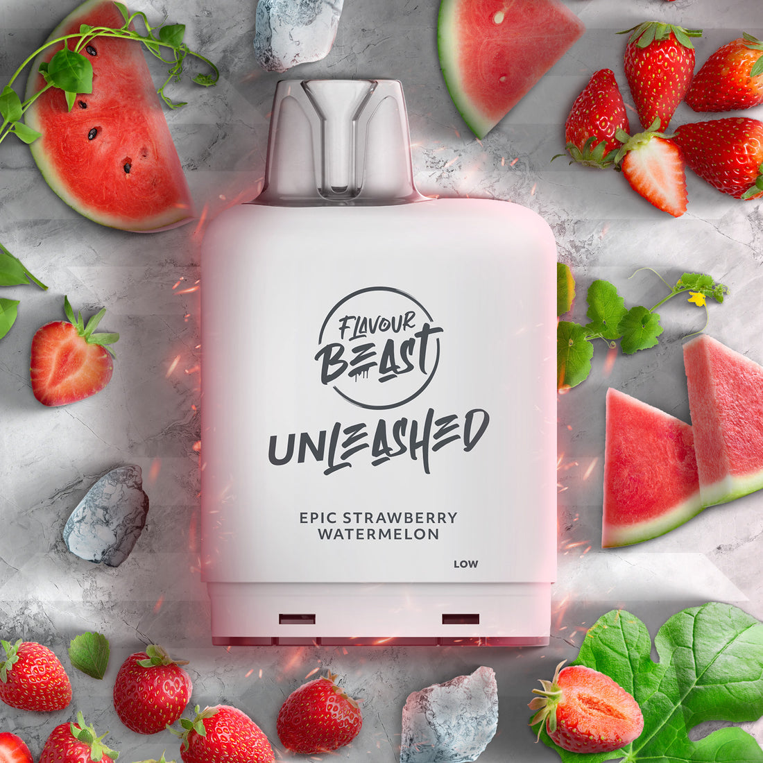 Level X Flavour Beast Unleashed Boost Epic Strawberry Watermelon