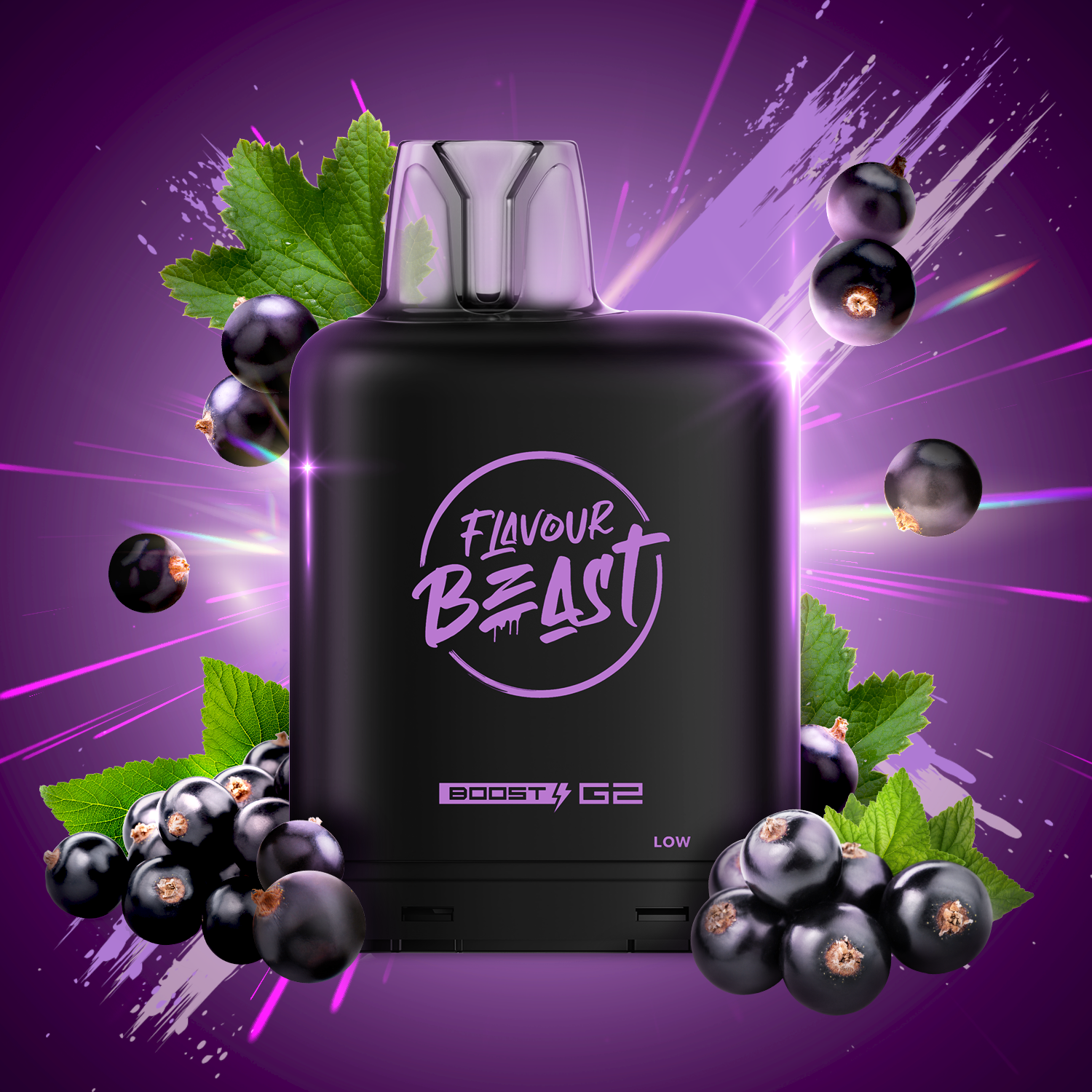 Level X Flavour Beast Boost G2 Bumpin’blackcurrant