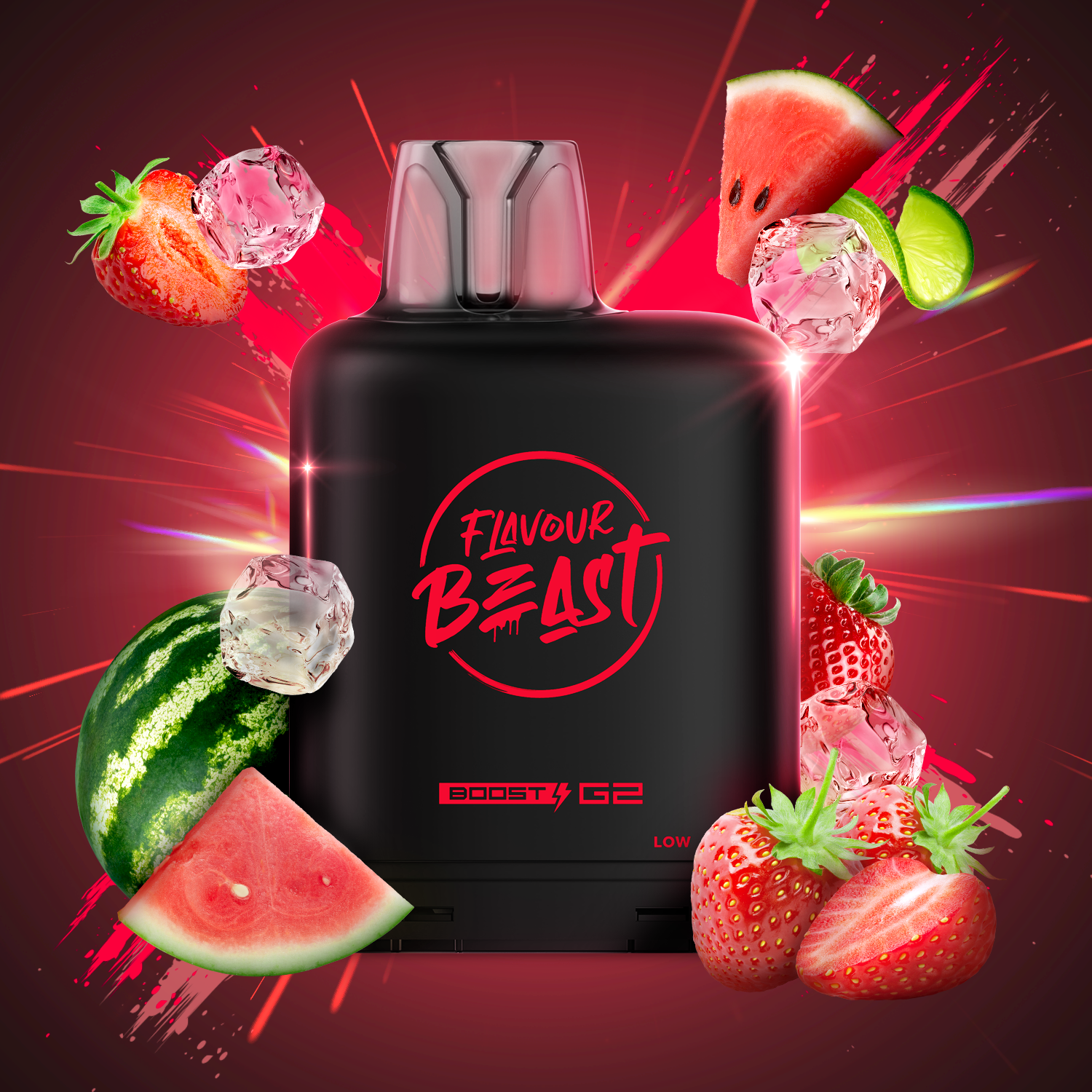 Level X Flavour Beast Boost G2 Savage strawberry watermelon