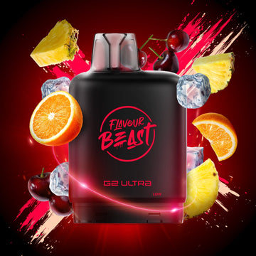 FB LEVEL X G2 ULTRA Pods - Hawaiian Red