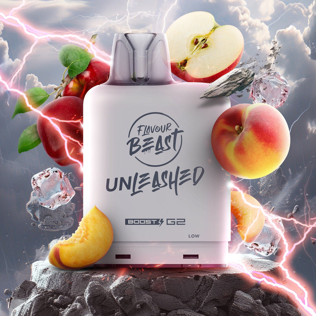 Level X Unleashed Boost G2 Pod - Epic Apple Peach