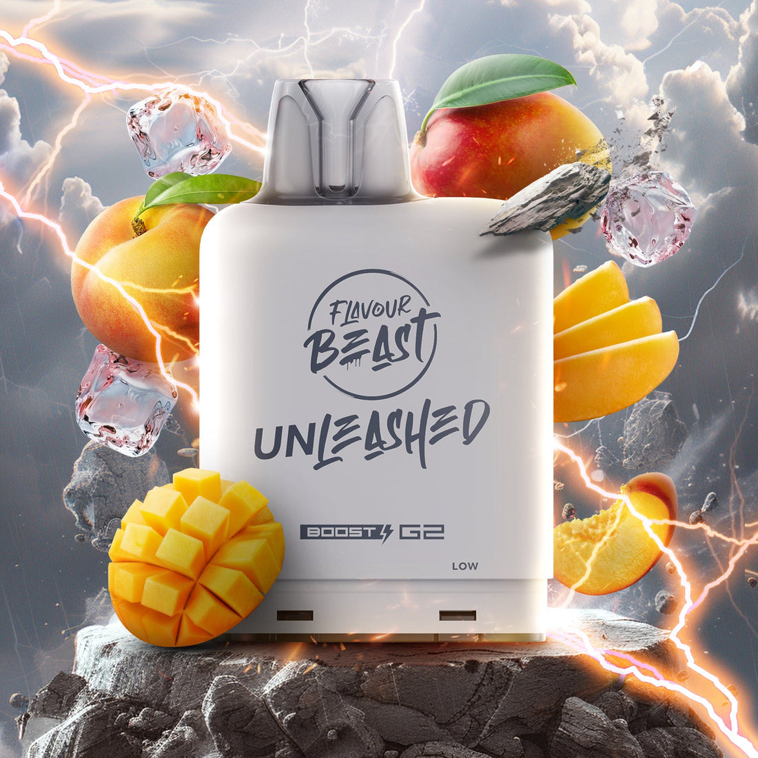 Level X Flavour Beast Unleashed Boost G2  Epic Peach Mango