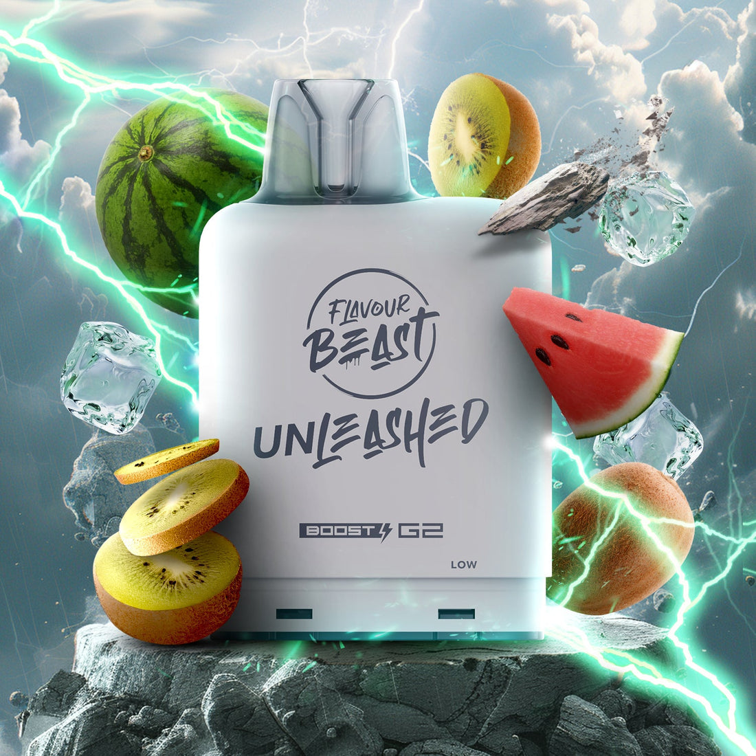 Level X Flavour Beast Unleashed Boost G2  Epic Watermelon Kiwi