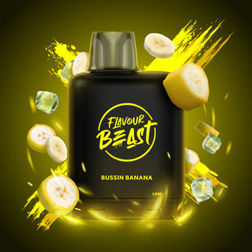 Level X Flavour Beast Boost G2 Bussin Banana Iced 20mg