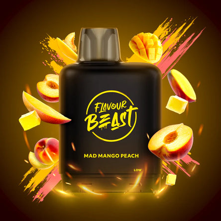 Level X Flavour Beast Boost Mad Mango Peach 20mg