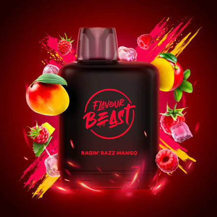 Level X Flavour Beast Boost G2 Ragin Razz Mango Iced 20mg