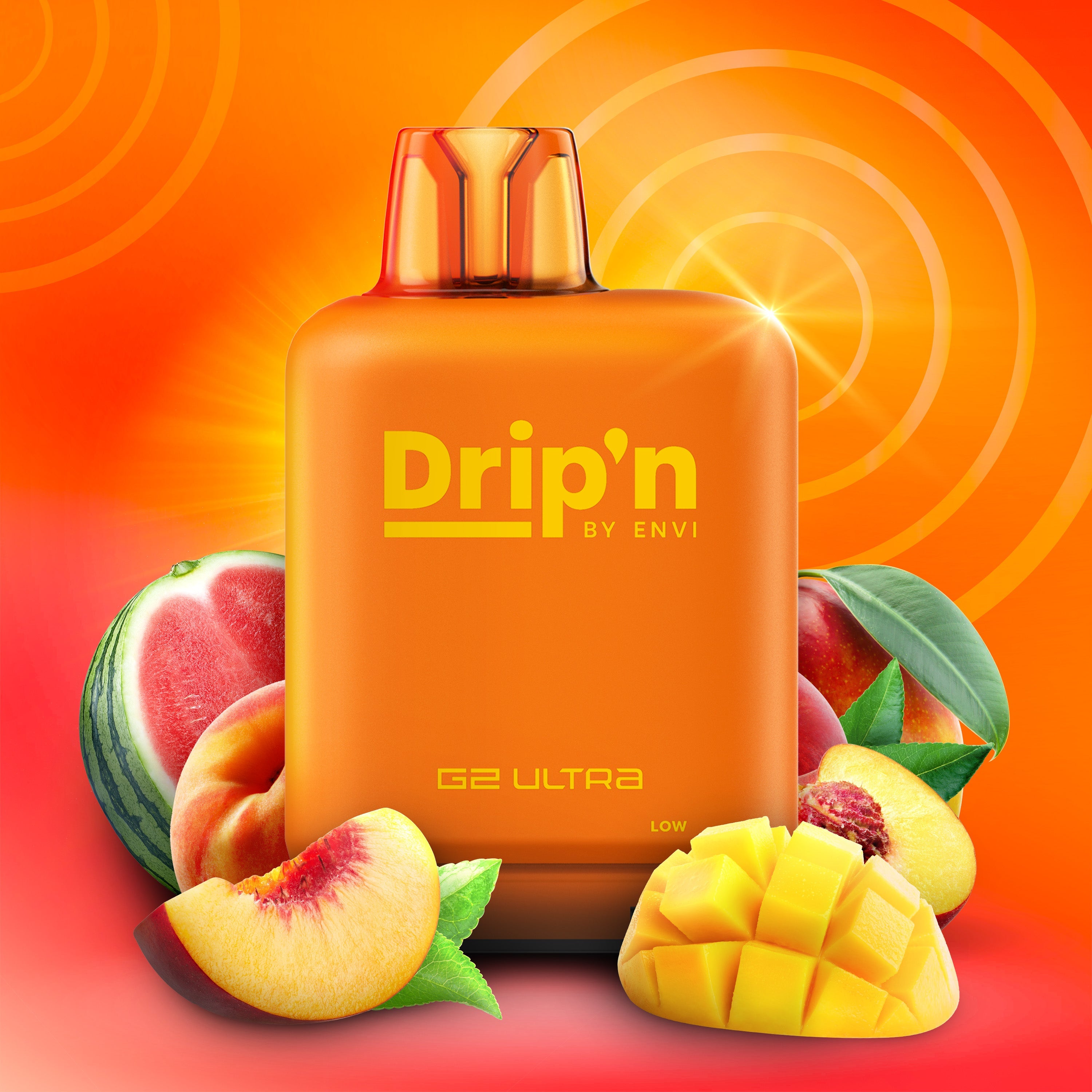DRIP’N LEVEL X G2 ULTRA Mango Peach Watermelon