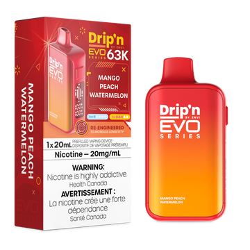 DRIP’N 63K –  MANGO PEACH WATERMELON