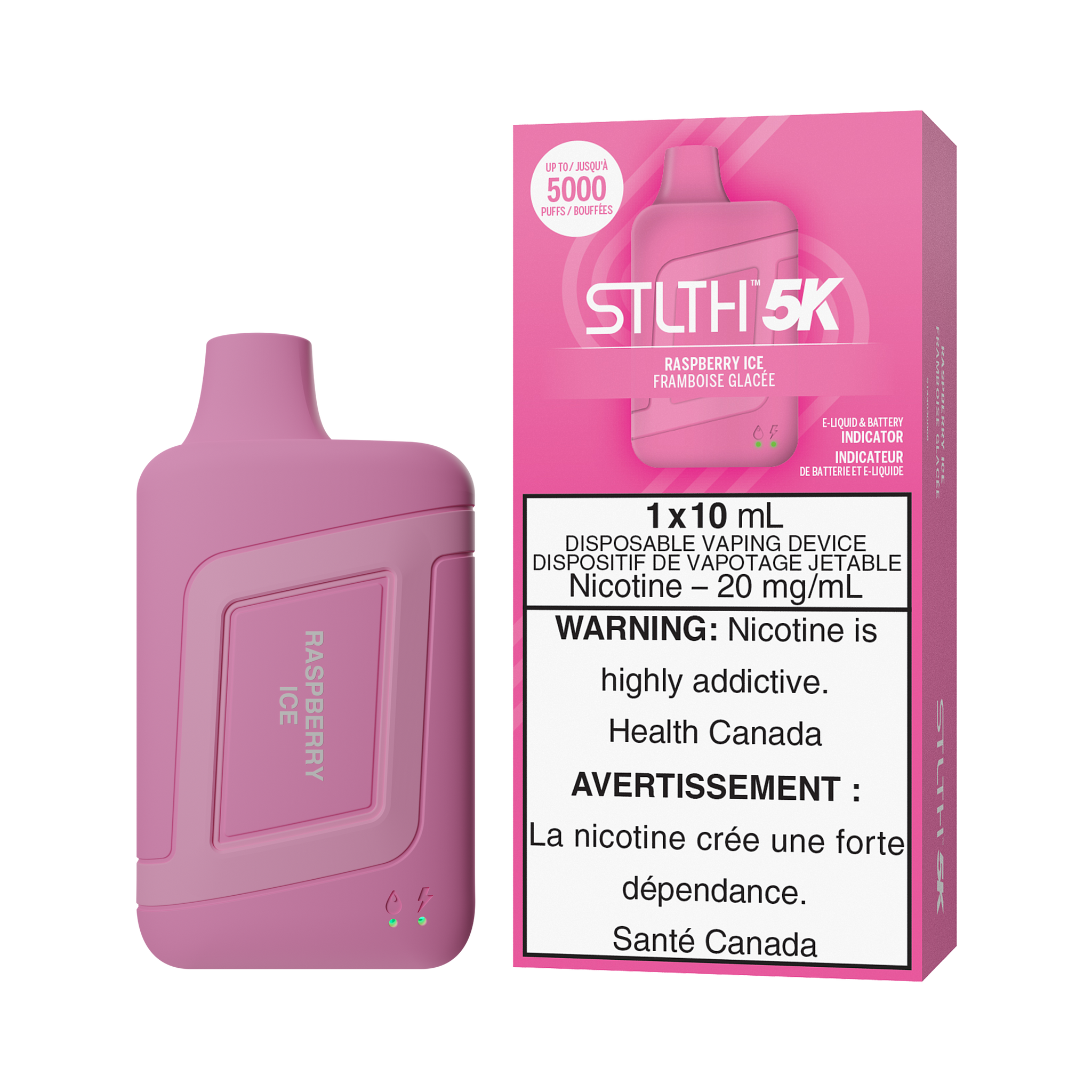 Stlth 5K - Raspberry Ice