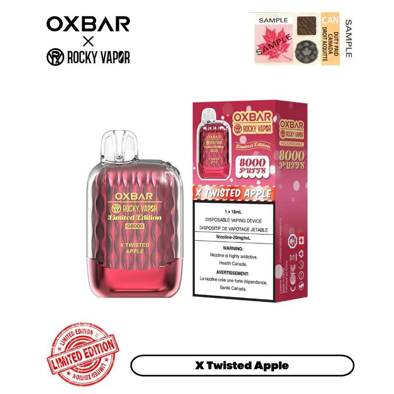 OXBAR 8000 TWISTED APPLE