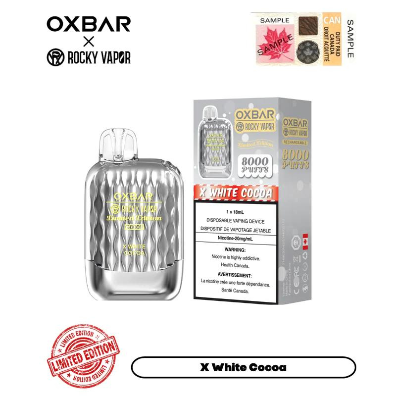 OXBAR 8000 X WHITE COCOA