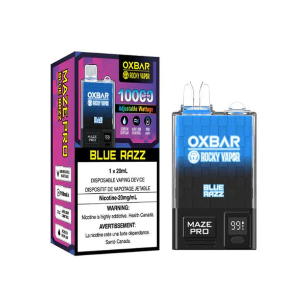 OXBAR MAZE PRO 10K Blue Razz