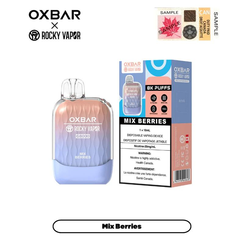 OXBAR 8000 MIX BERRIES