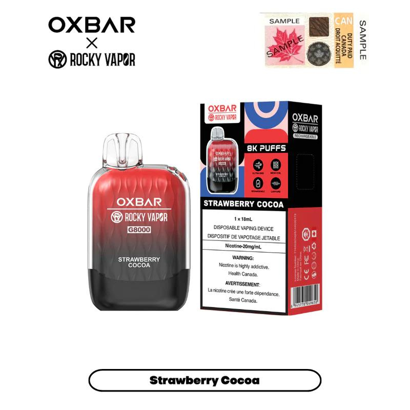 OXBAR 8000 STRAWBERRY COCOA