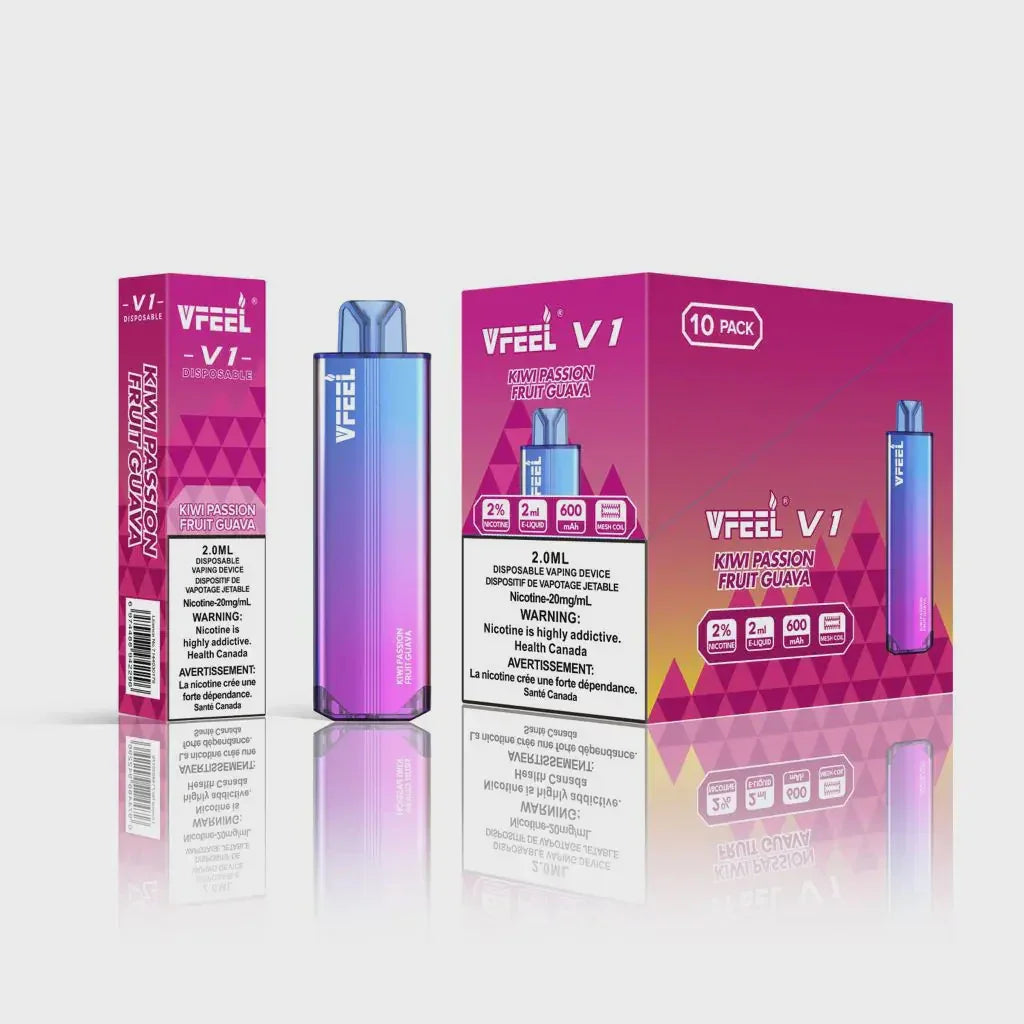 VFEEL V1 6000 Puffs - Kiwi Passion Fruit Guava