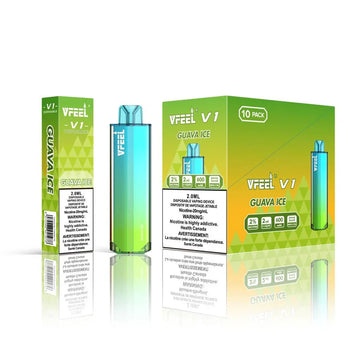 VFEEL V1 6000 Puffs  - Guava Ice