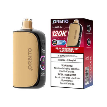 ORBITO 120K - Peach Blueberry Raspberry