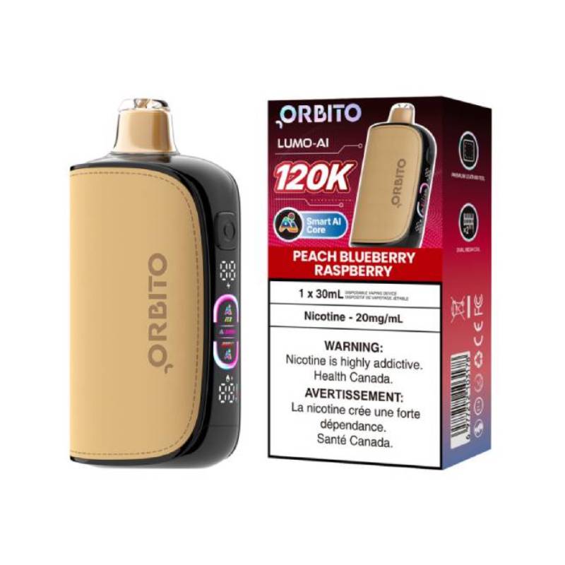 ORBITO 120K - Peach Blueberry Raspberry