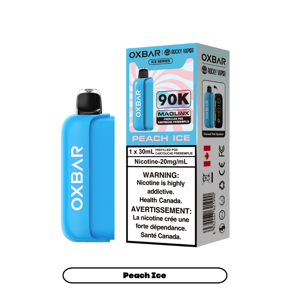 OXBAR 90K PODS - Peach Ice