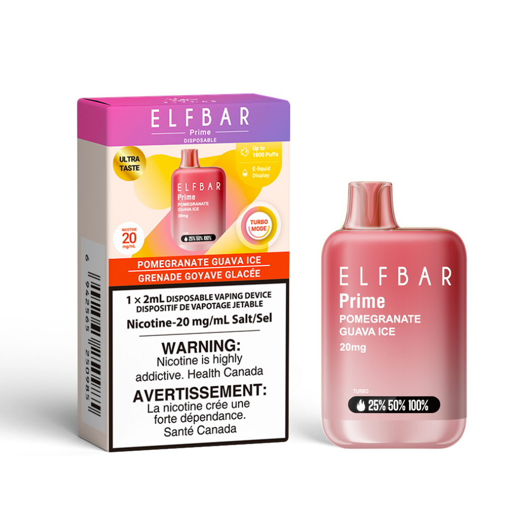 ELFBAR Prime 1800 - Pomegranate guava ice