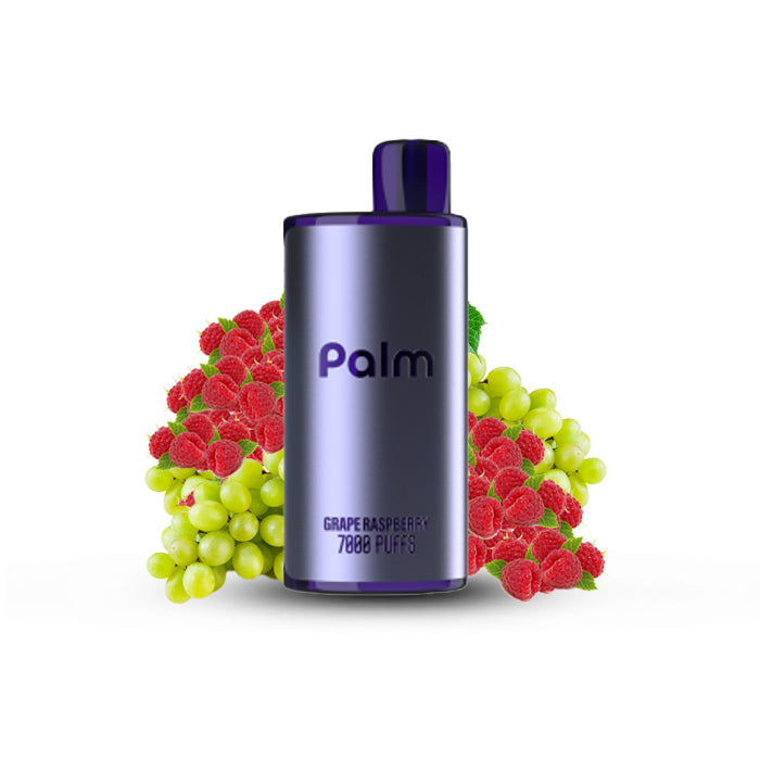 POP PALM 7000 GRAPE RASPBERRY