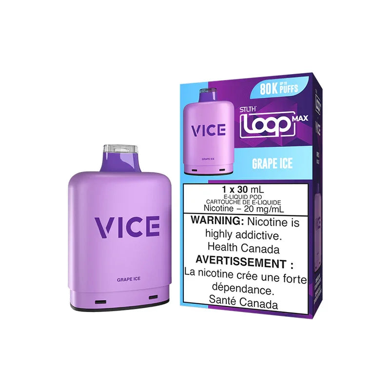 STLTH LOOP MAX x VICE 80K - Grape Ice
