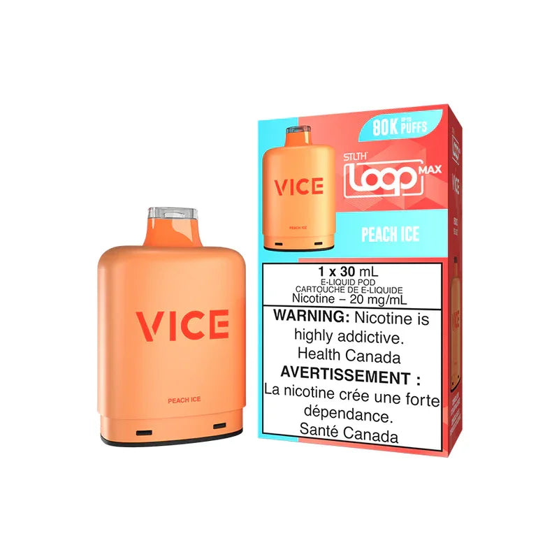 STLTH LOOP MAX x VICE 80K - Peach Ice