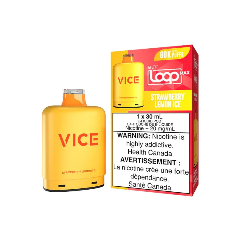 STLTH LOOP MAX x VICE 80K - Strawberry Lemon Ice