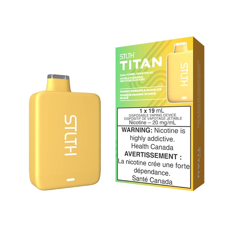 STLTH TITAN 10K Mango Pineapple Guava ice