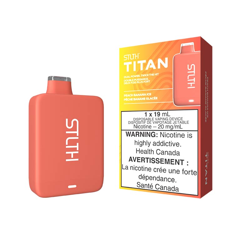 STLTH TITAN 10K Peach Banana Ice