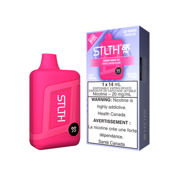 STLTH 8K PRO CHERRY GRAPE ICE