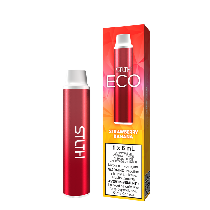 STLTH ECO 3K STRAWBERRY BANANA
