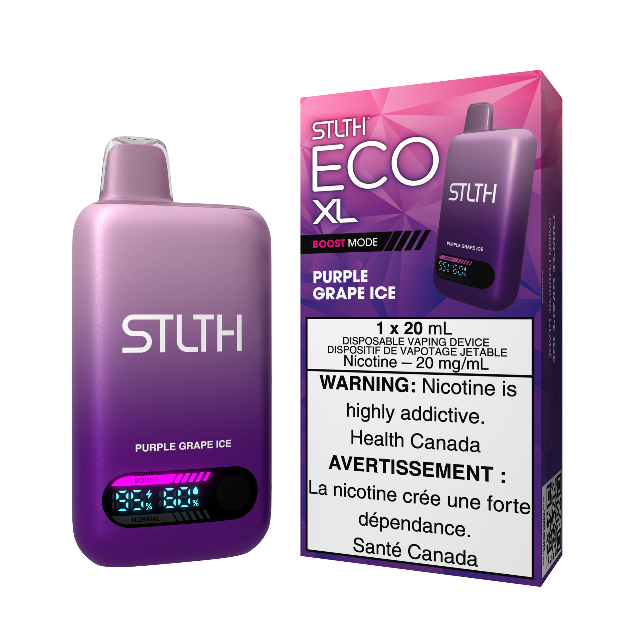 STLTH ECO XL- Purple Grape Ice