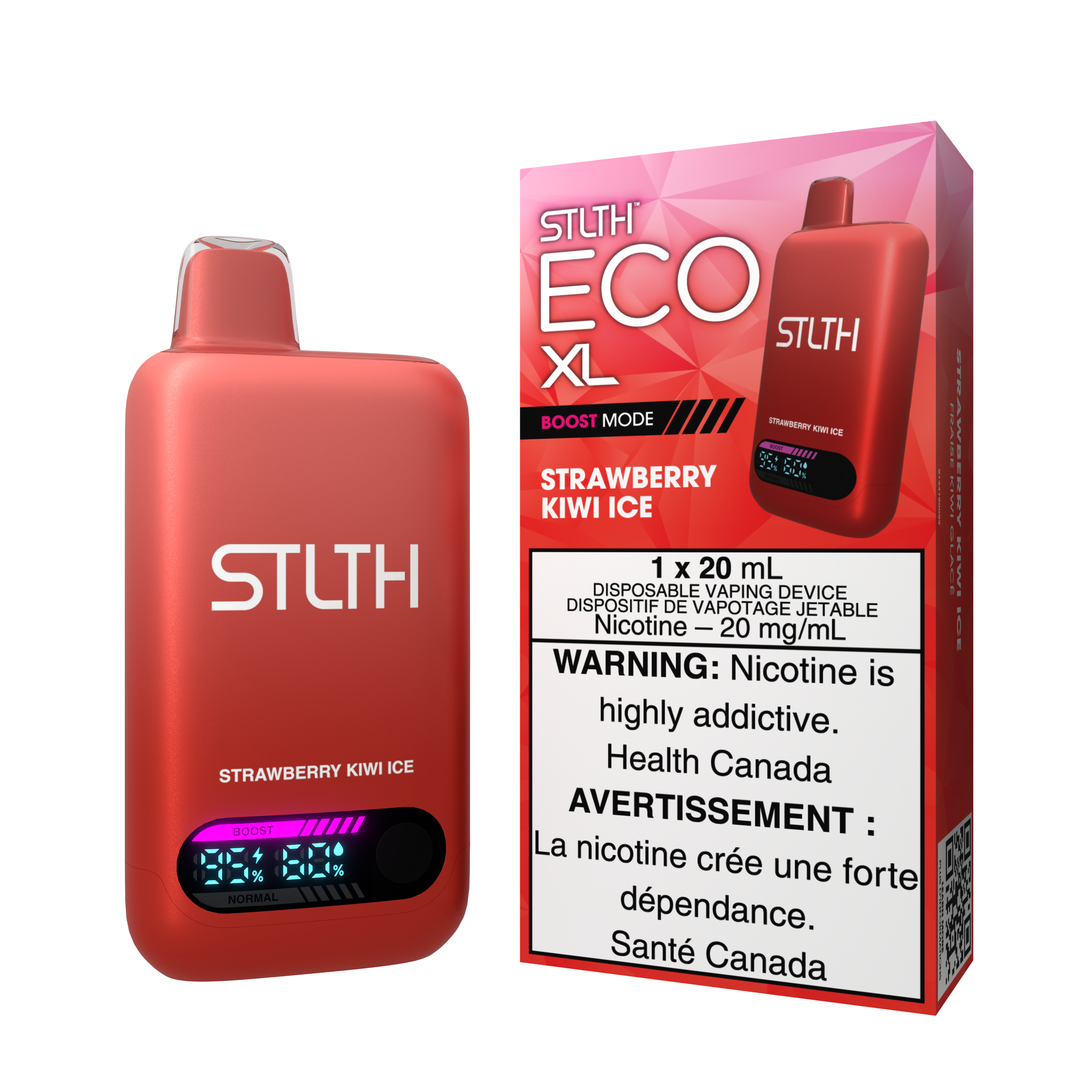STLTH ECO XL-Strawberry Kiwi Ice