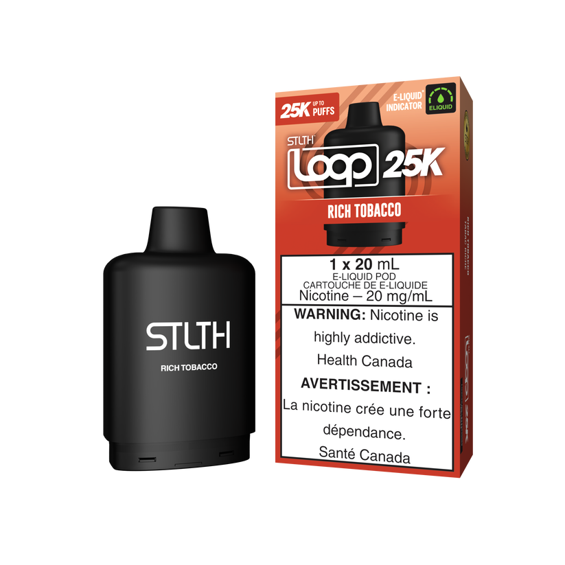 STLTH LOOP 25K Rich tobacco