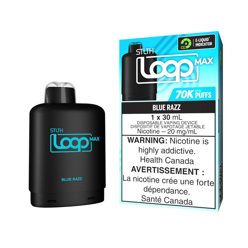 STLTH LOOP MAX 70K  Blue Razz