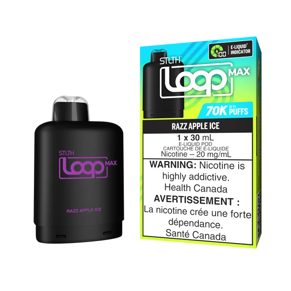 STLTH LOOP MAX x VICE 80K - Apple Raspberry Ice