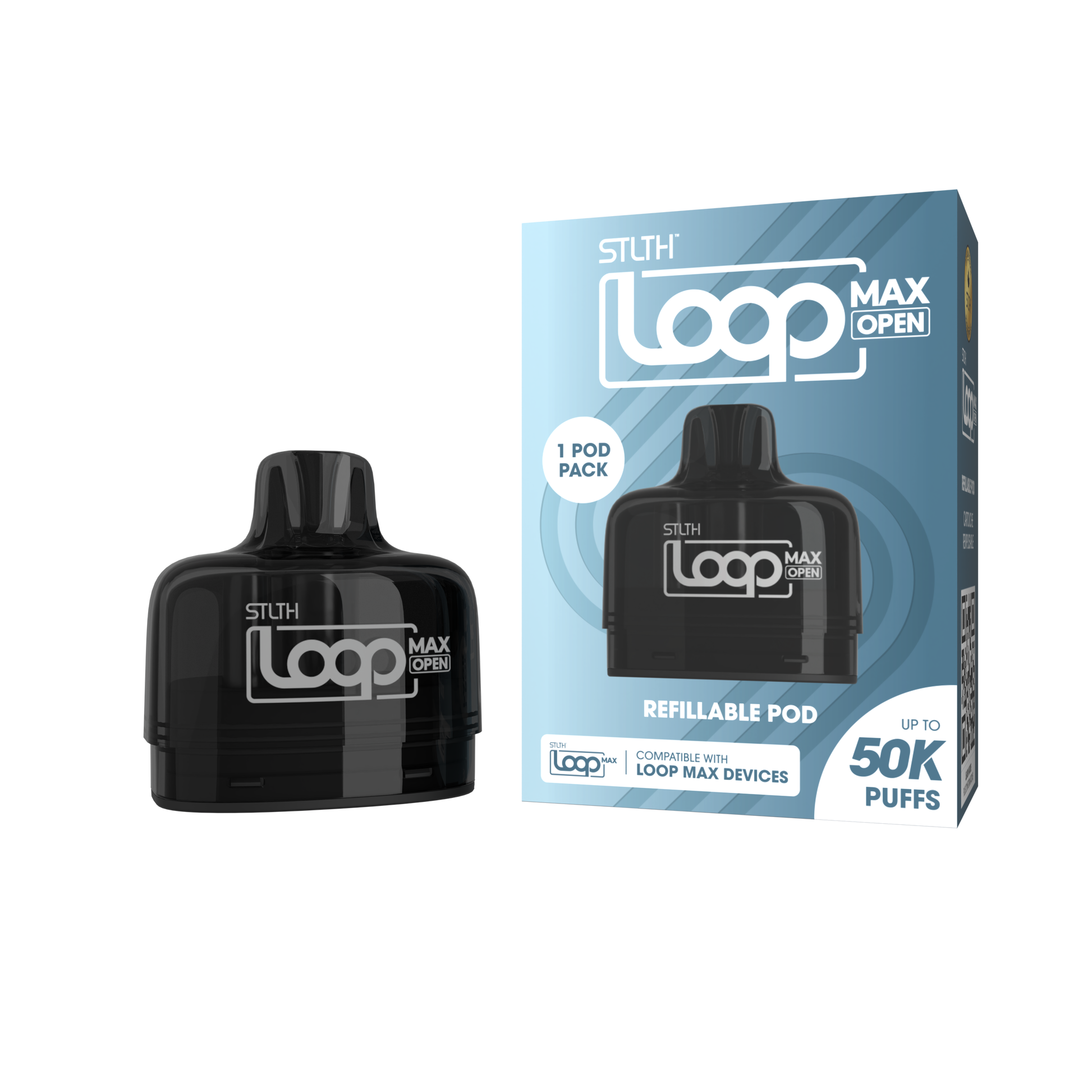 STLTH Loop Max Open Refillable Pod