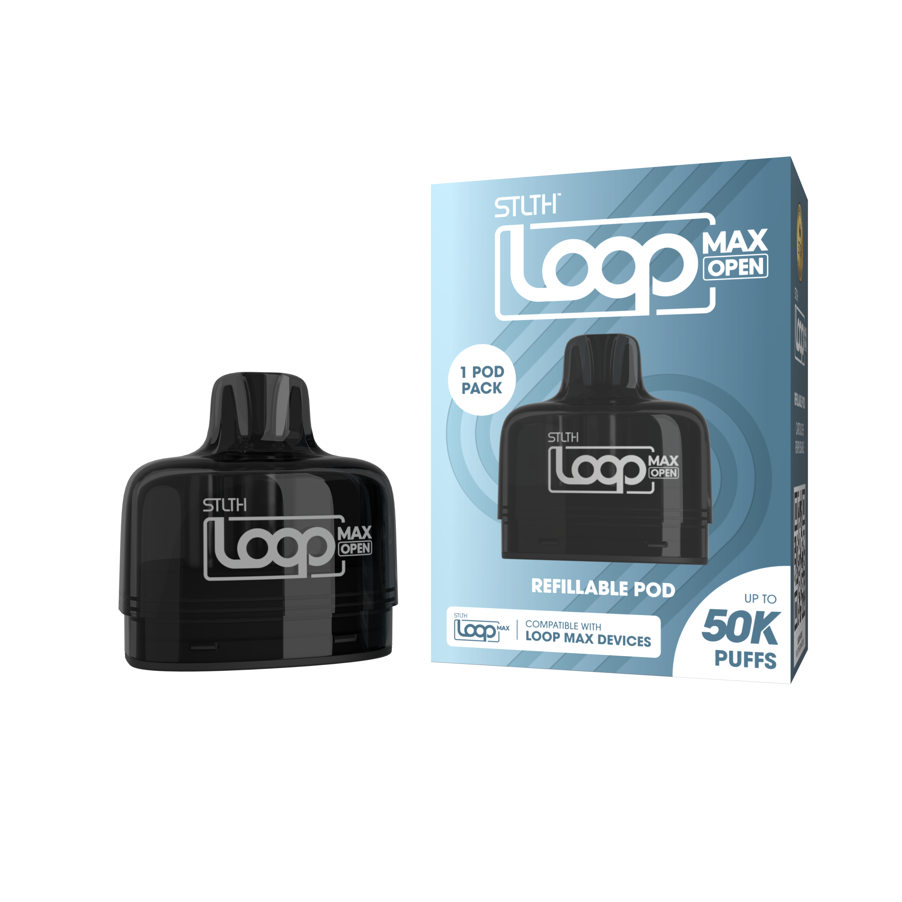 STLTH Loop Max Open Refillable Pod