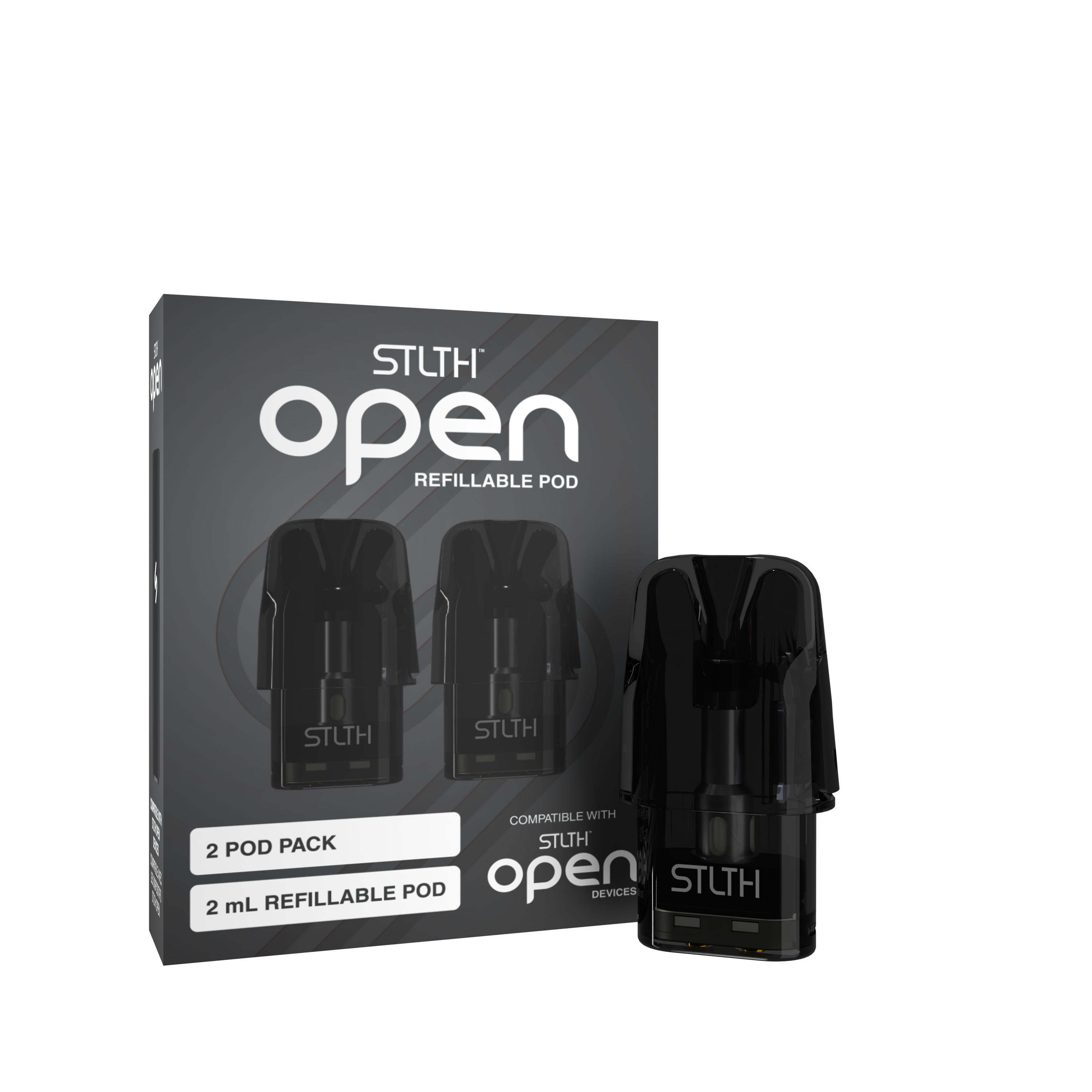 STLTH Open Refillable Pod