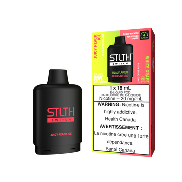 STLTH SWITCH 15K JUICY PEACH ICE & WHITE GRAPE ICE