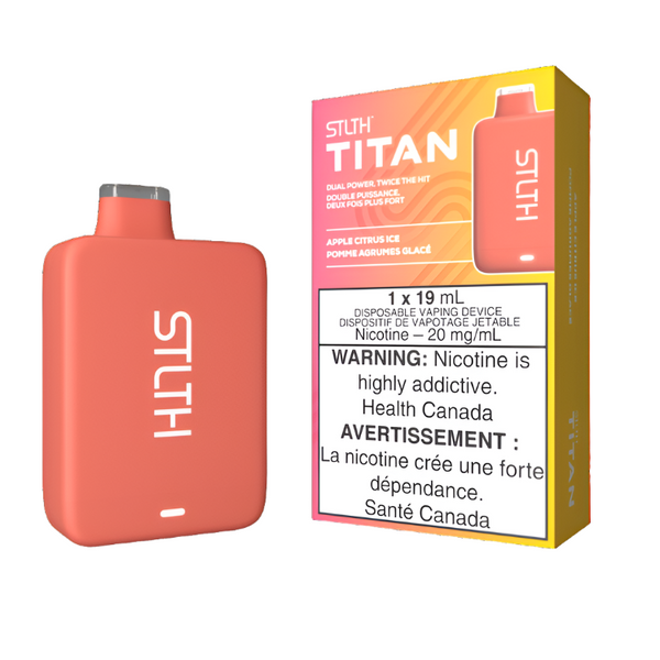 STLTH TITAN 10K Apple Citrus Ice