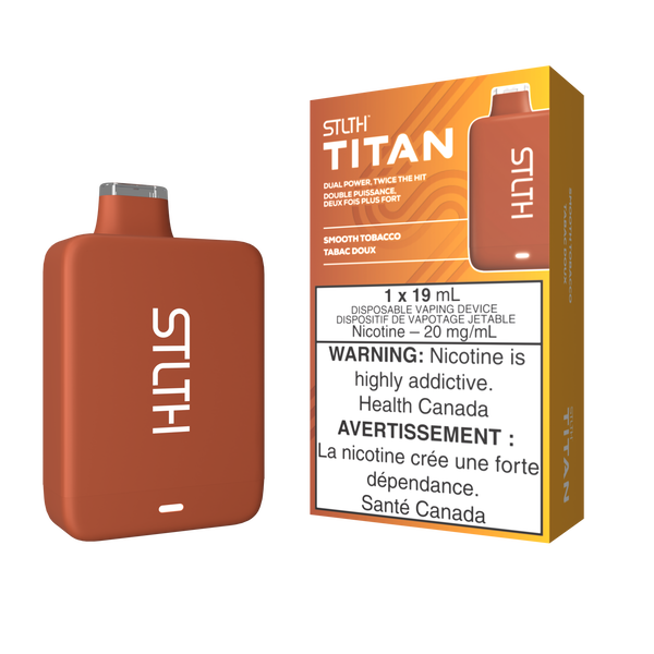 STLTH TITAN 10K Smooth Tobacco