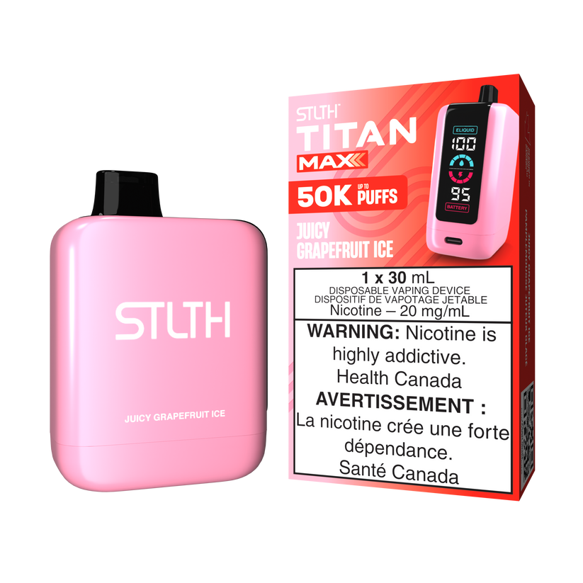 STLTH TITAN MAX - Juicy Grapefruit Ice