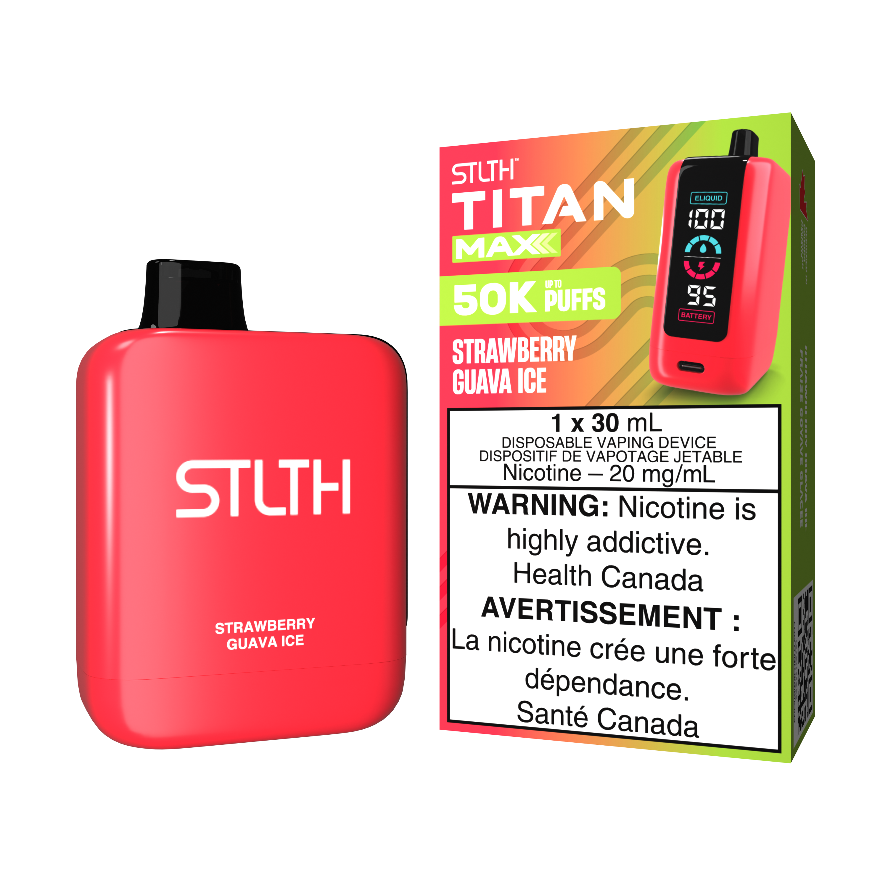STLTH TITAN MAX - Strawberry guava