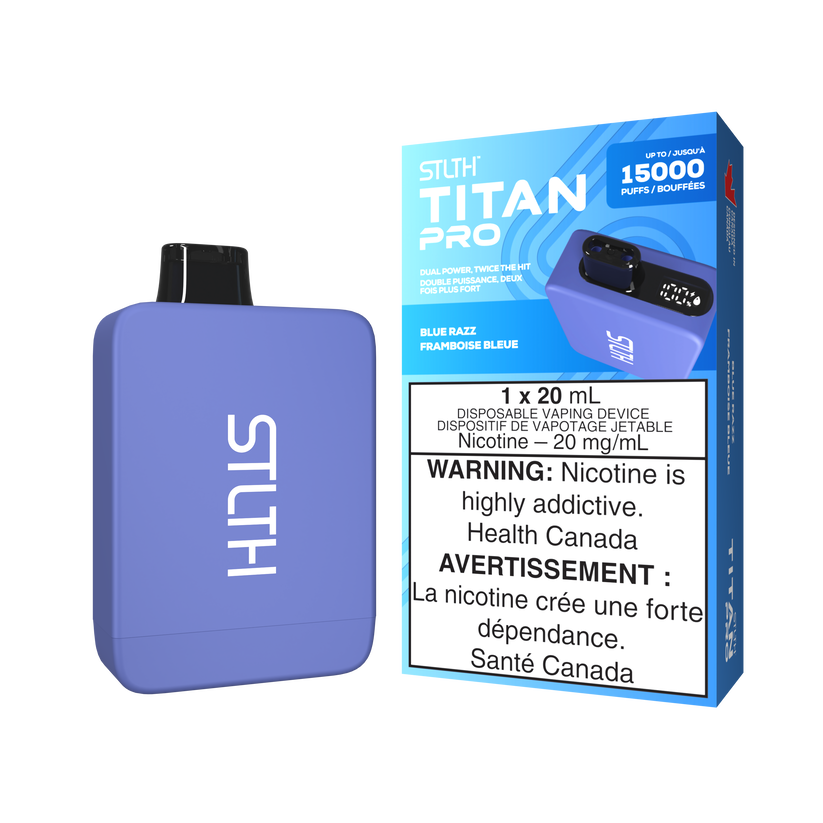 STLTH TITAN PRO - Blue Razz