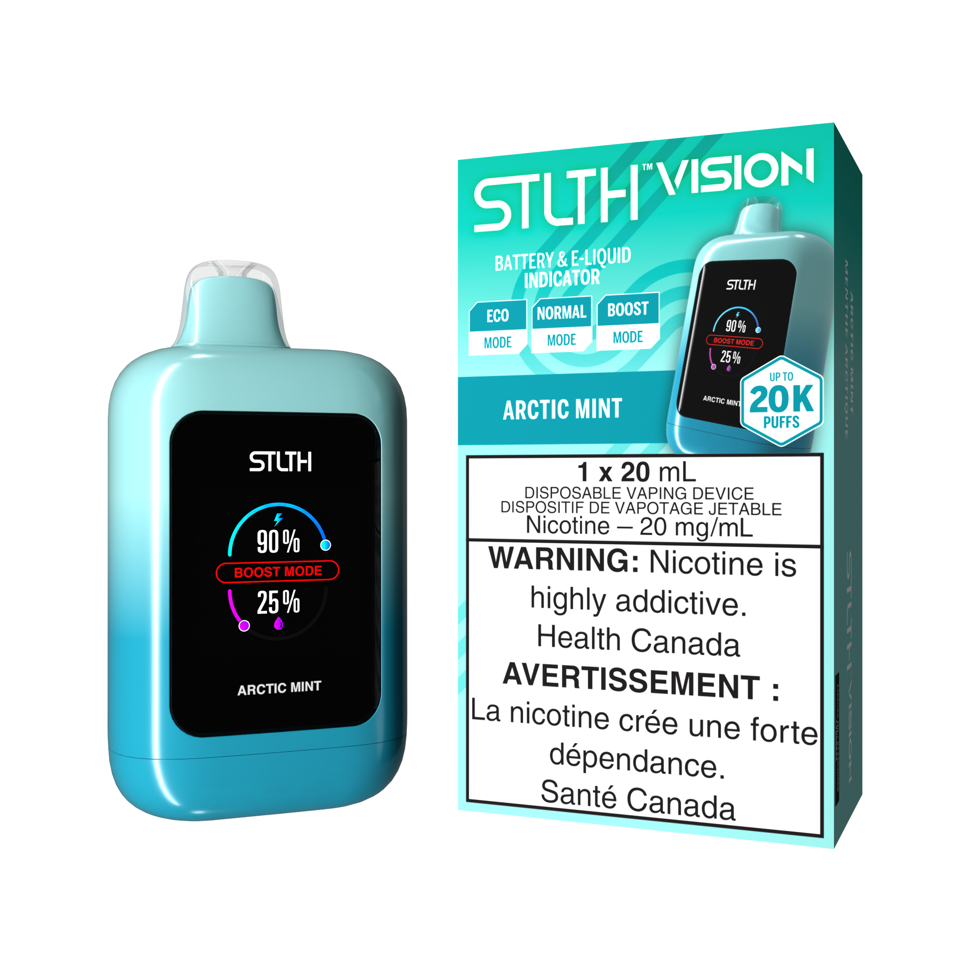 STLTH VISION 20K ARCTIC MINT